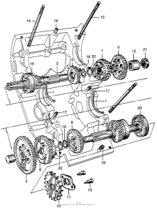 CA95 Трансмиссия