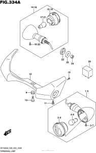 VZ1500 Сигналы поворотов