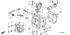 NHX110 Головка цилиндров