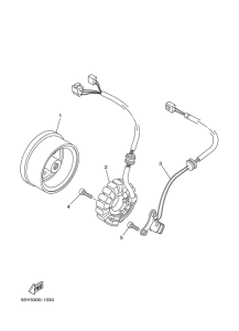 TW125 Starter generator