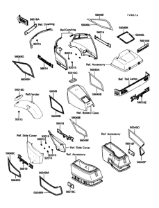 ZG1200 Decal(zg1200-b4 / b5)