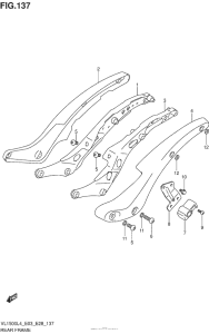 VL1500B Rear Frame (Vl1500Bl4 E28)