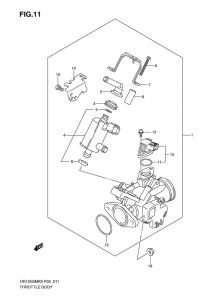 DR125 Дроссель