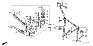 CBR900RR Fr. brake master cylinder