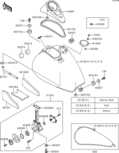 VN800 Fuel tank(1 / 2)(vn800-a4)