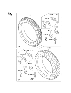VN1600 Покрышки
