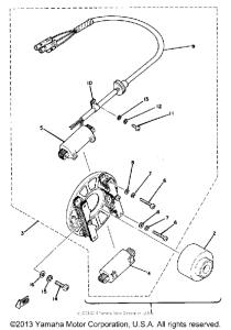 YZ250F C - d - i - magneto