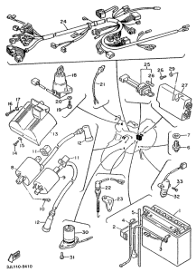 XV750 Электрика 1