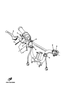 TTR50E Interruptor  manillar&palanc