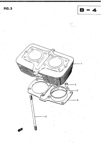 GS450 Головка цилиндров