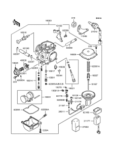 BJ250 Карбюратор