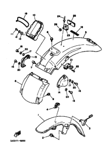 XV535 XV535W Крыло