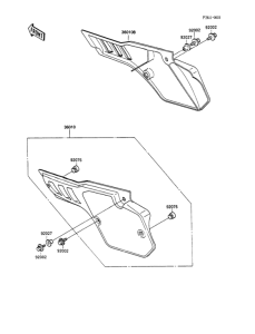  Боковые обтекатели