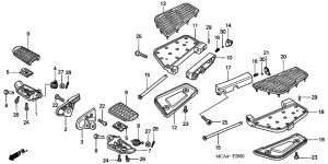 GL1800 (ABS) Ступень передачи