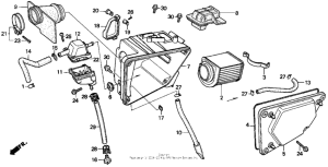 CMX250C Воздушный фильтр