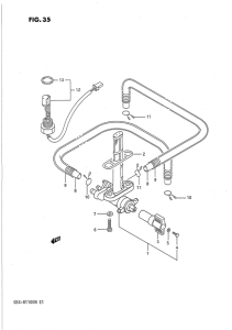 GSX-R1100 Топливный кран