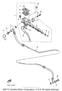  Главный тормозной цилиндр