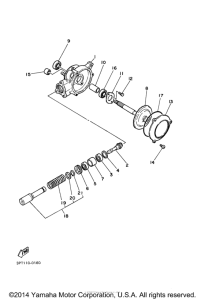 PW50F1 Ведущий вал