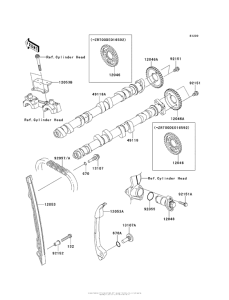 ZR1000 Распред вал