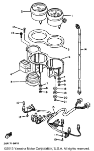FZ600U Приборы