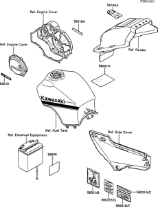 ZX1000 Лейбл предостережения