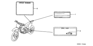  Лейбл предостережения