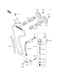 EX250 Распред вал
