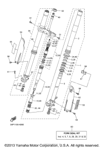  Передняя вилка