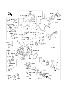 VN1500 Front bevel gear(1 / 3)