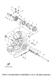 TW200A1 Переднее колесо