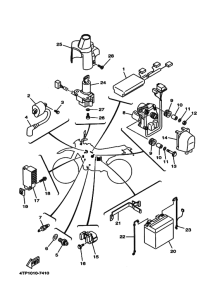 DT230 Электрические детали