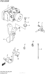 GSX-S750 Hydraulic Unit (Gsx-S750Al5 E28)