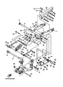 XV1700PC XV17PCW Задний рычаг и подвеска