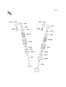 EX250 Клапана