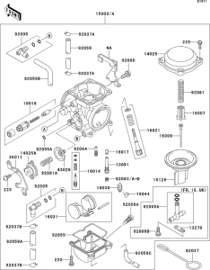 KL650 Carburetor(1 / 2)