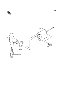 KX65 Катушка зажигания