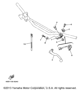  Handle switch - lever