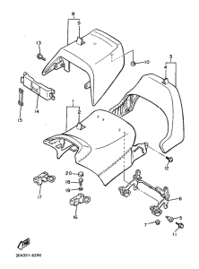 V-MAX12 Сиденье