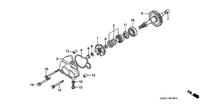 CRM50R Водяная помпа