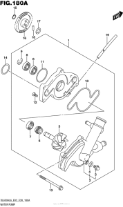 DL650 (ABS) Водяной насос