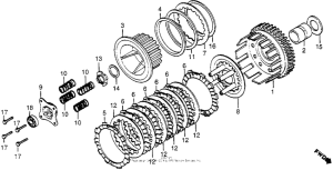 CM400 Cm400c / tclutch 79-81