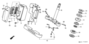 CMX450 Траверса нижняя