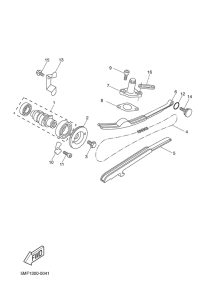 XQ150 Camshaft. chain