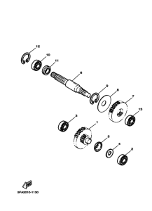 YA100W ﾄﾗﾝｽﾐﾂｼﾖﾝ