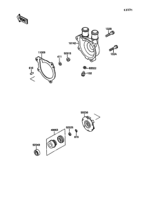 KL650 Водяной насос
