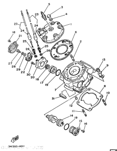 DT125LC Цилиндры