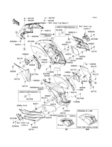 ZX1400 Обтекатели
