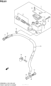  Главный тормозной цилиндр