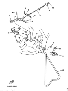 YZ125 Stand. footrest