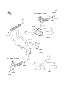 ZR1000 Глушитель